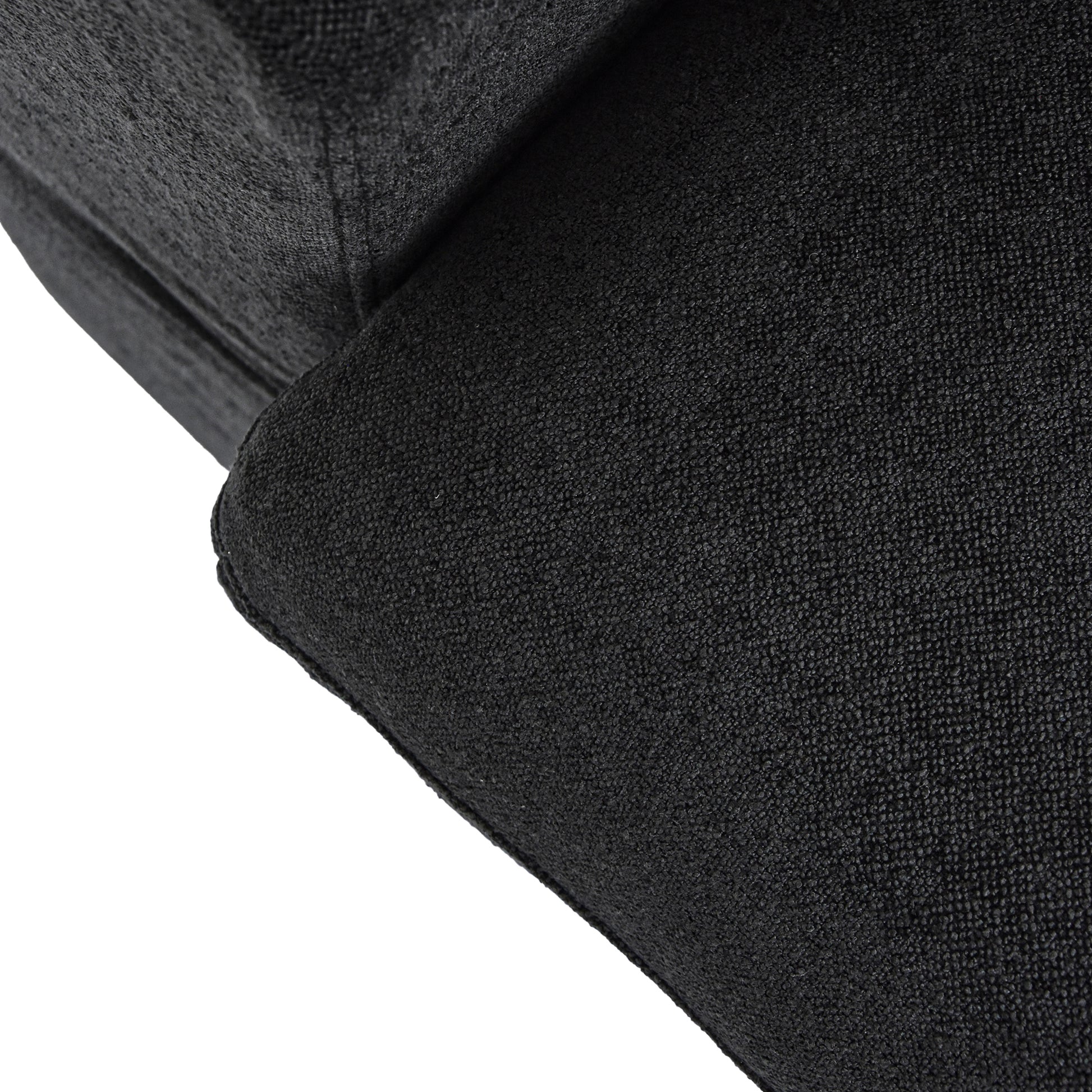 CloudForm™ 3-Seater + Ottoman Modular Sofa | Black.