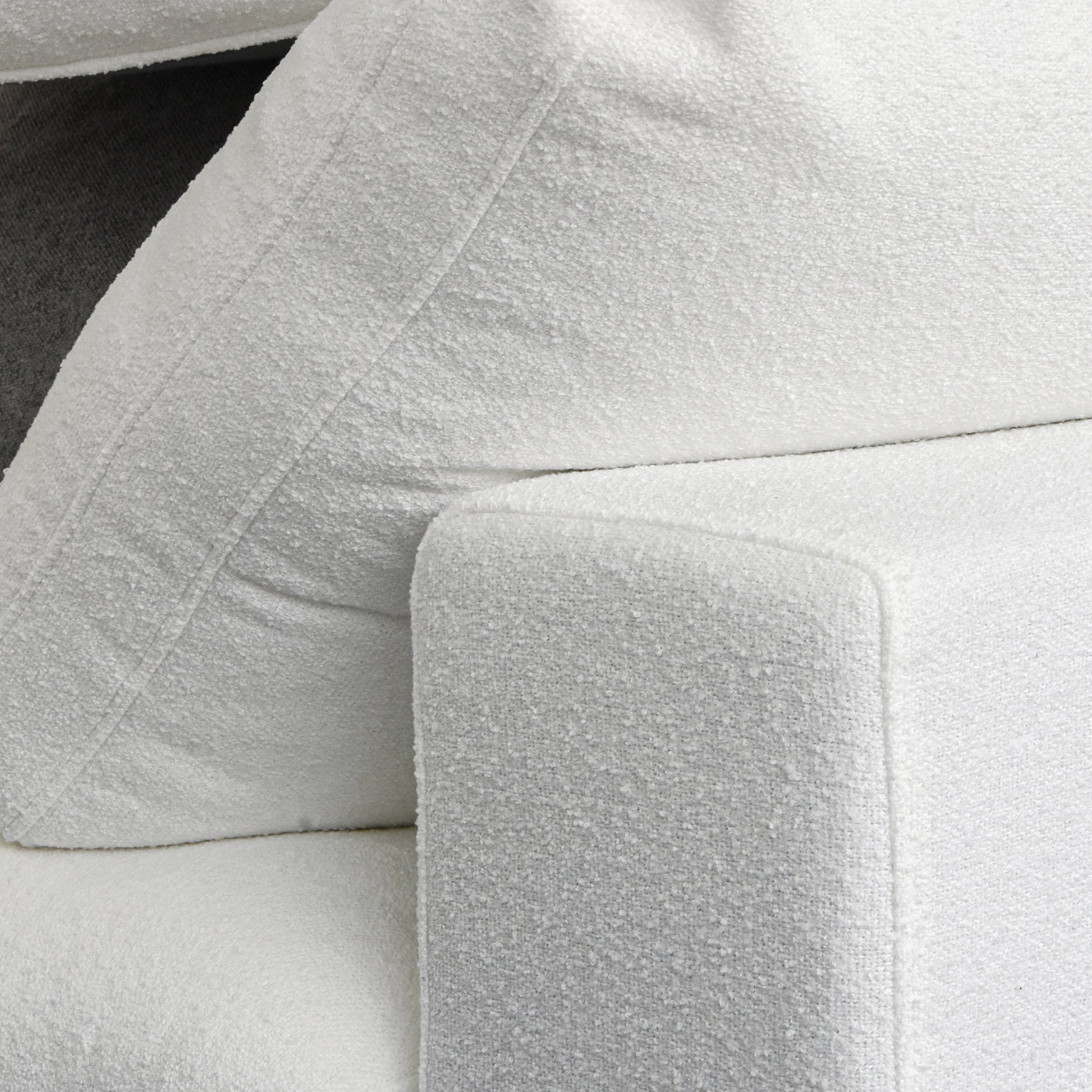 CloudForm™ 3-Seater + Ottoman Modular Sofa | White.