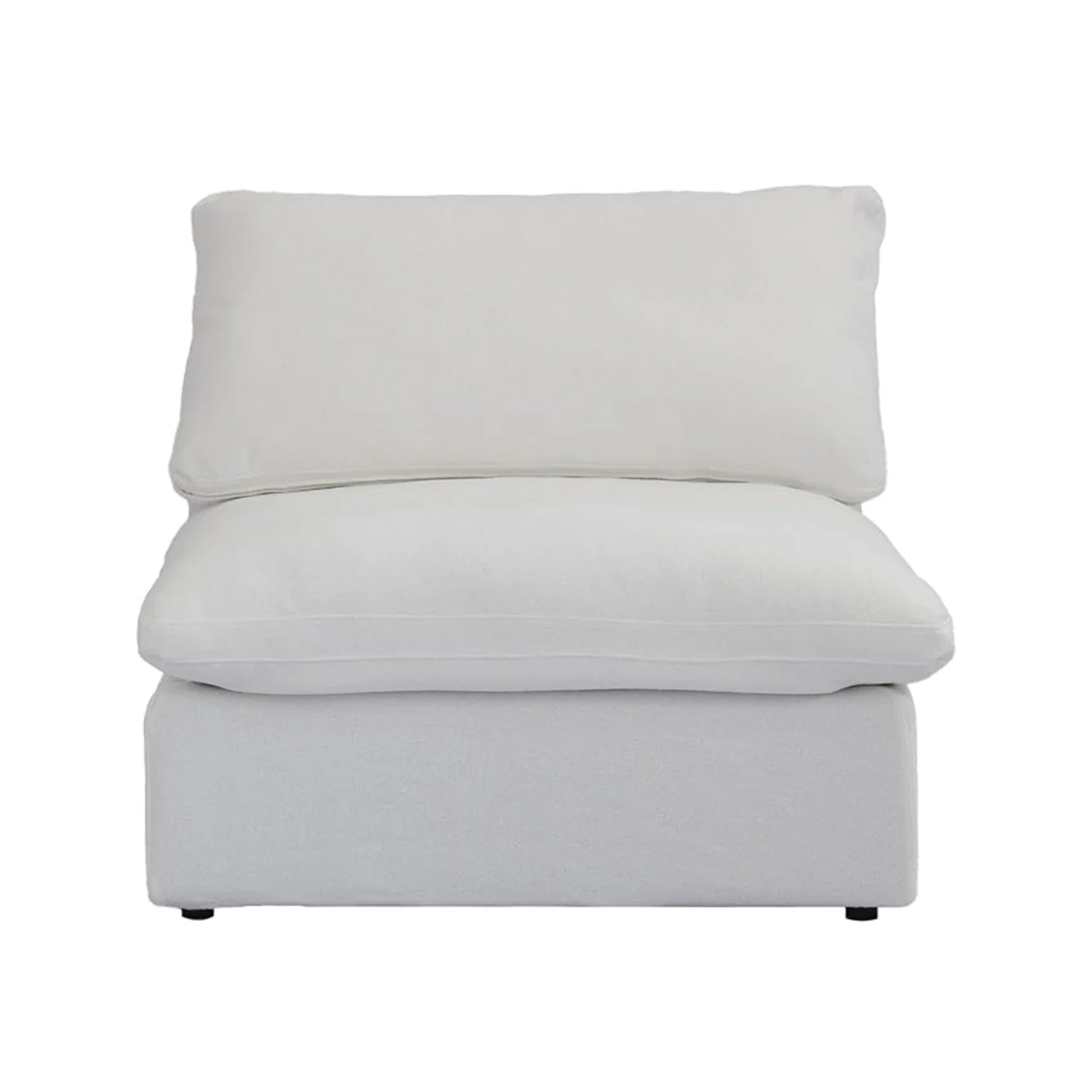 CloudForm™ 3-Seater + Ottoman Modular Sofa | White.