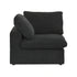 CloudForm™ 3-Seater + Ottoman Modular Sofa | Black.