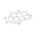 CloudForm™ 3-Seater Modular Sofa | Gray.
