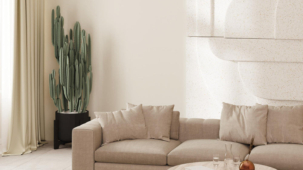 Modern mid-century sofa for brand comparison