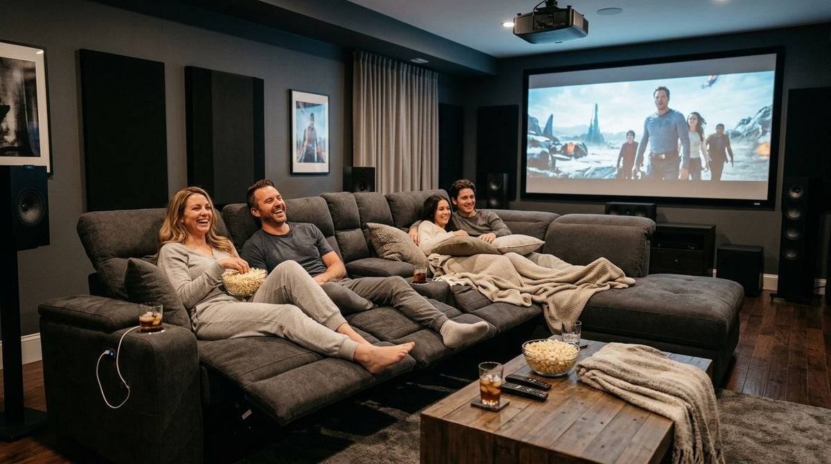 Best sofas for movie nights and home theaters 2026