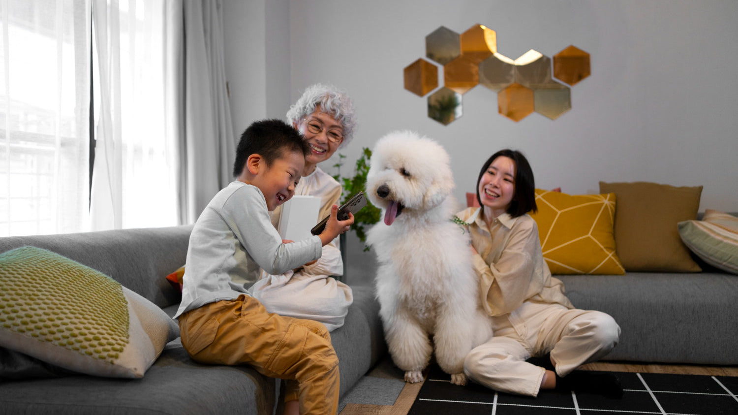 Tiny house sofa with compact storage