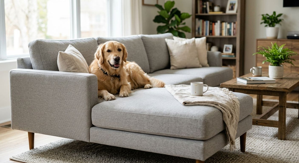 Easiest sofas to clean ranked for spill-prone homes 2026