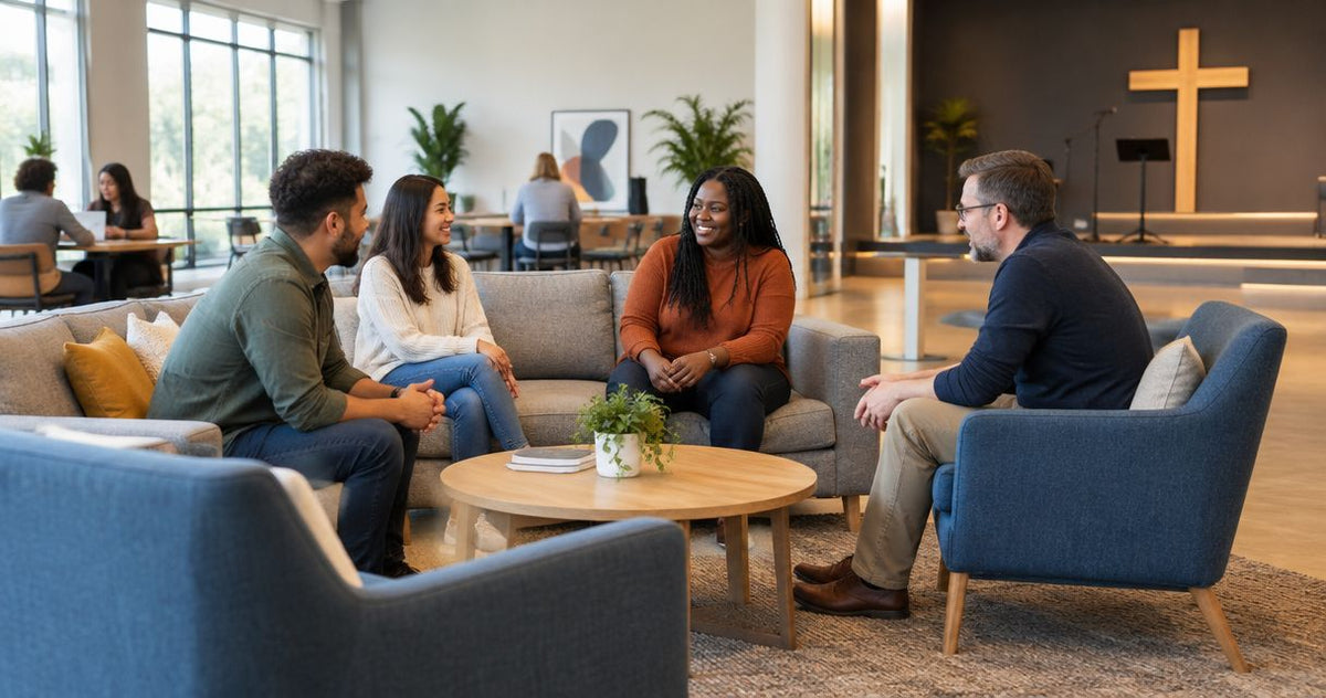 Sofas for community centers and worship spaces: complete 2026 guide