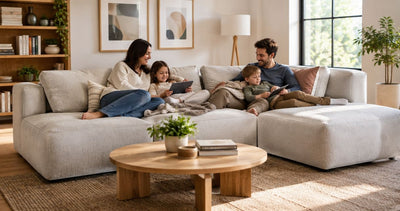 Is a modular cloud couch better for small families?