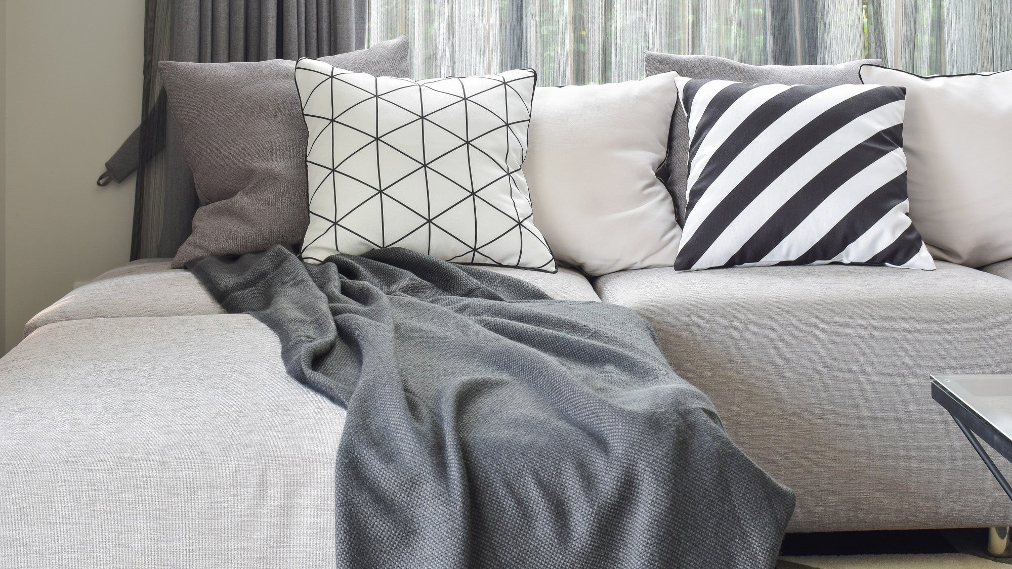 How to Place a Throw on a Couch