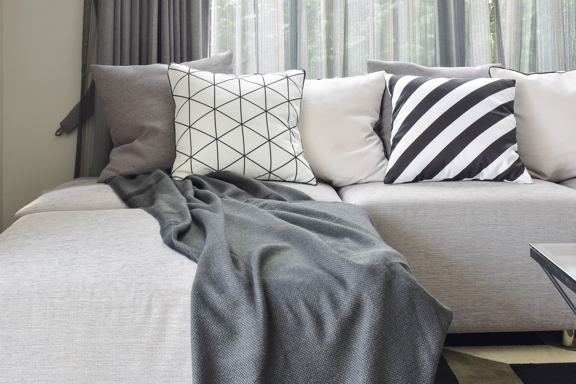 How to Place a Throw on a Couch