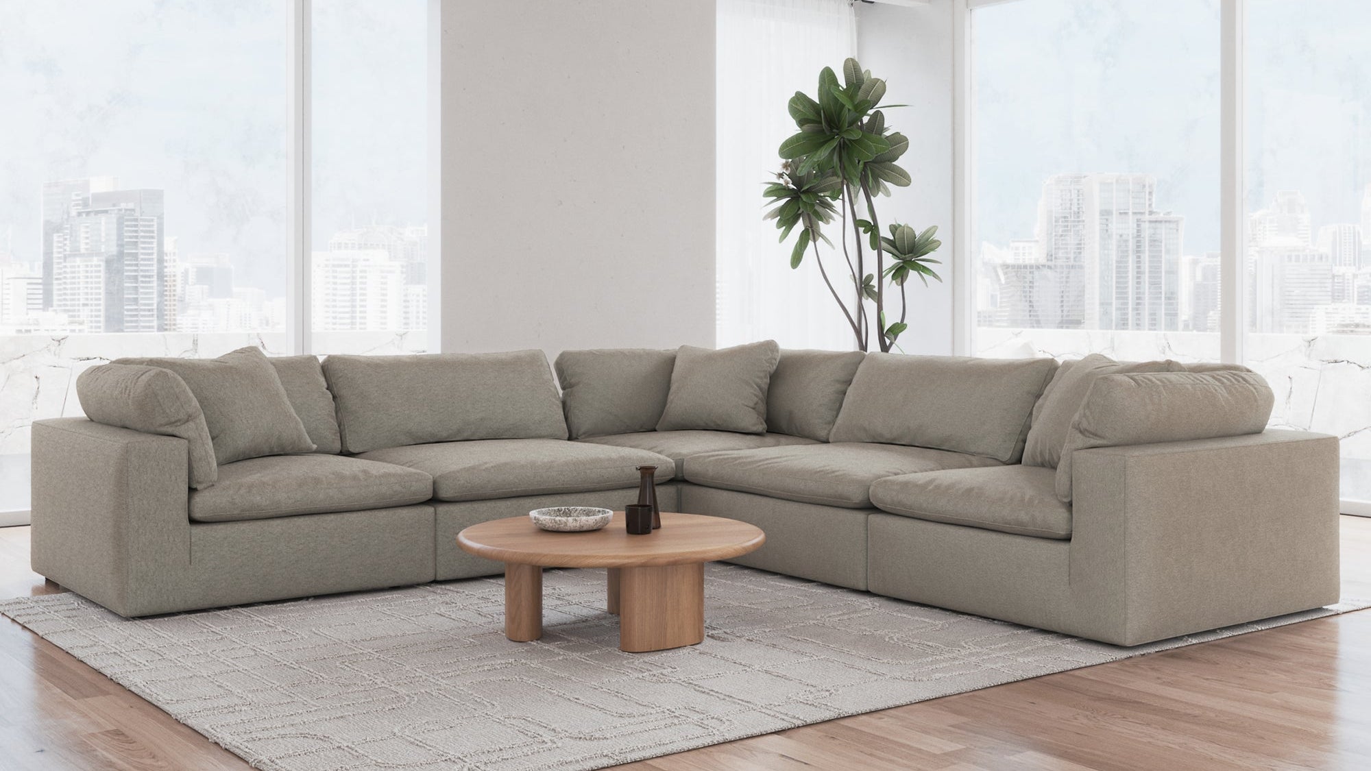 Cloud Sofa Sectional Ideas for a Cozy, Modern Living Room