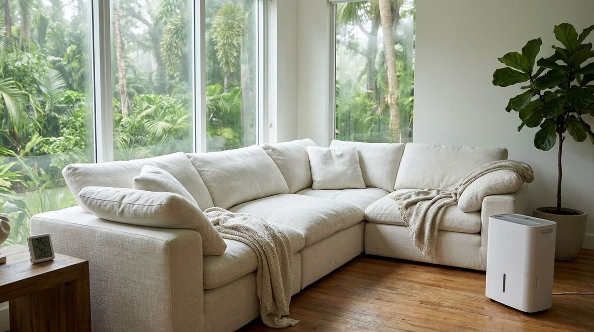 Is a cloud sectional sofa prone to mold in humid climates?