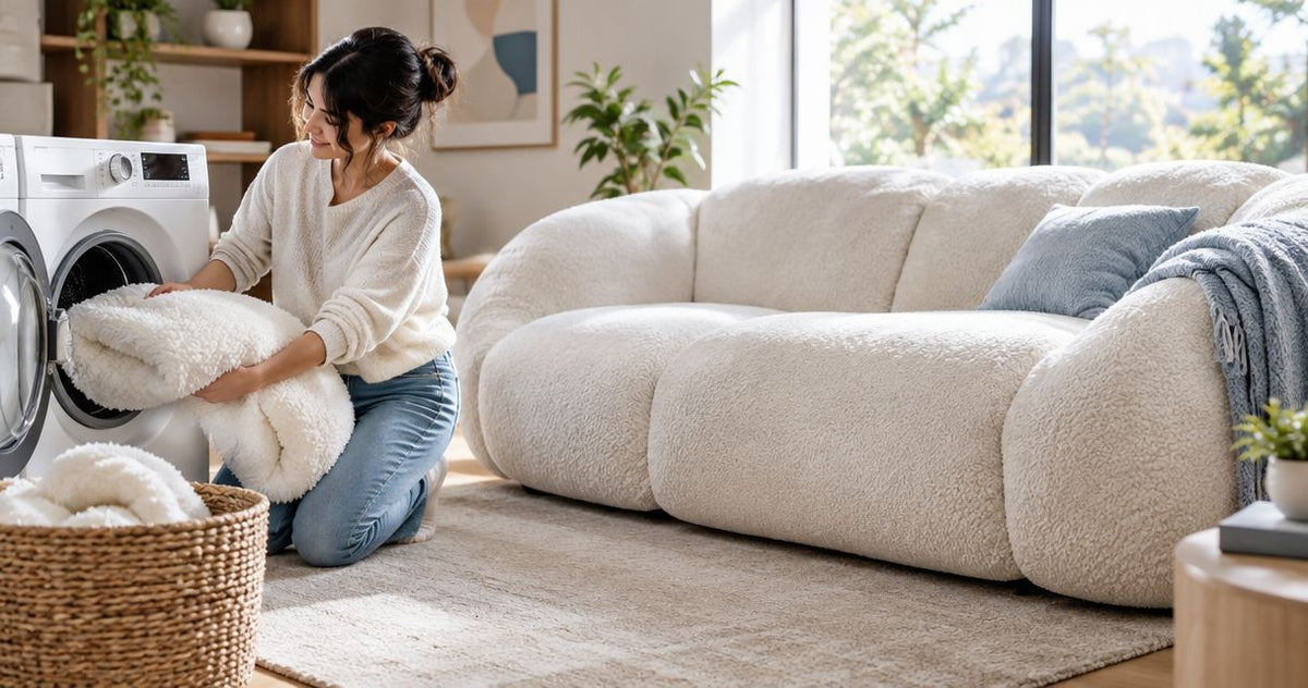 Is a cloud couch machine washable?