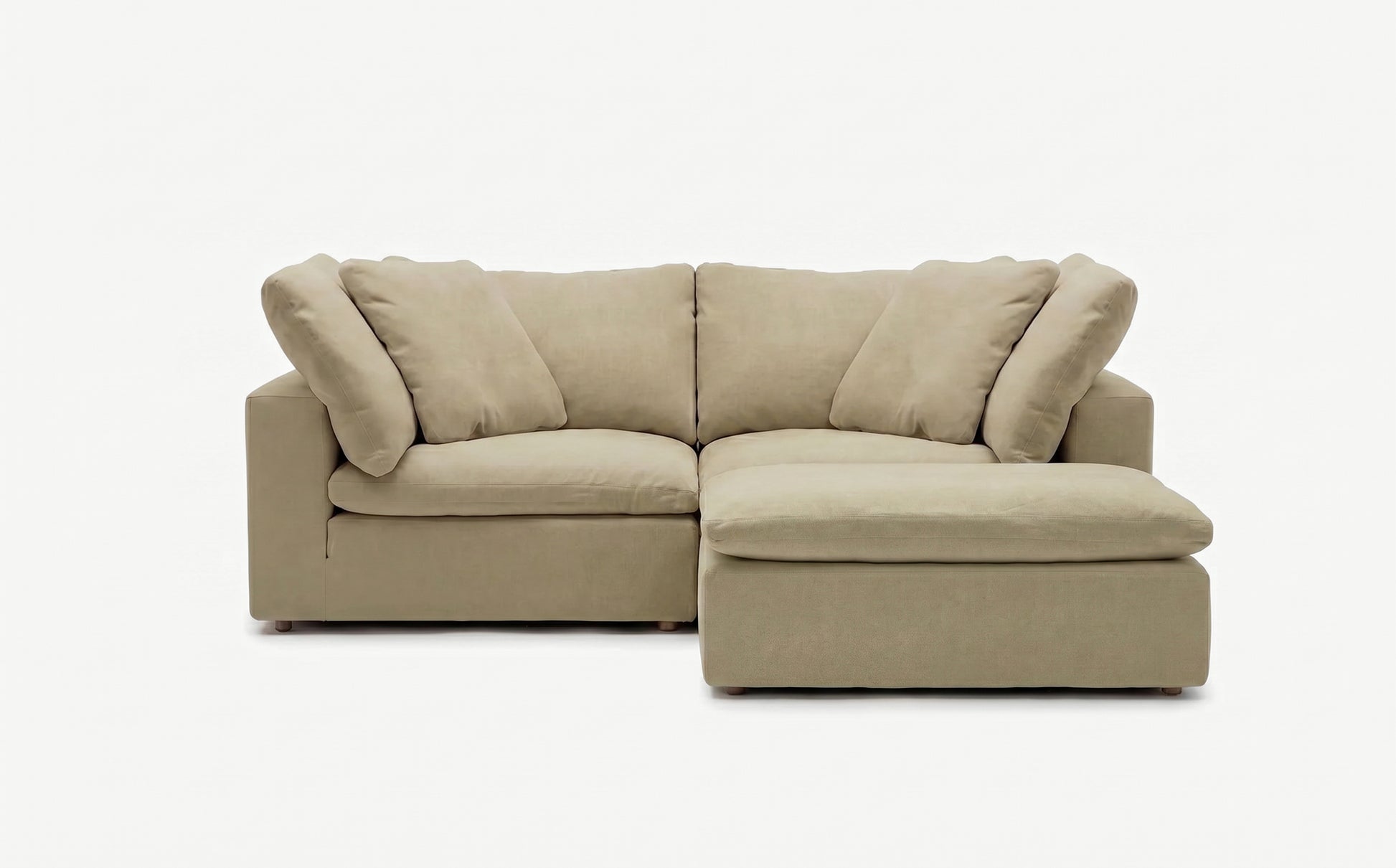 Cloud Couch Luxe 3-Seater Modular Sectional | Beige