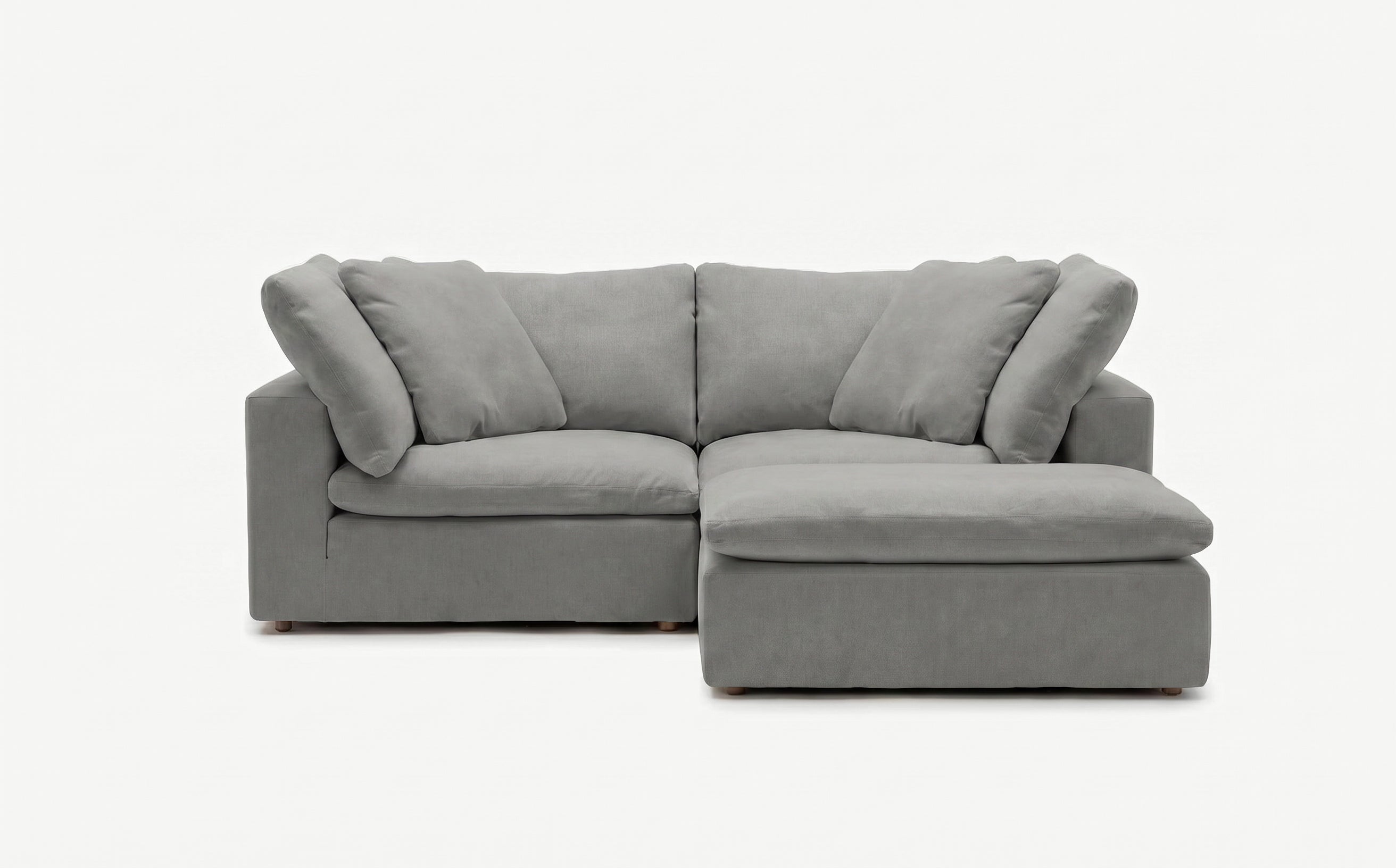 Cloud Couch Luxe 3-Seater Modular Sectional | Gray