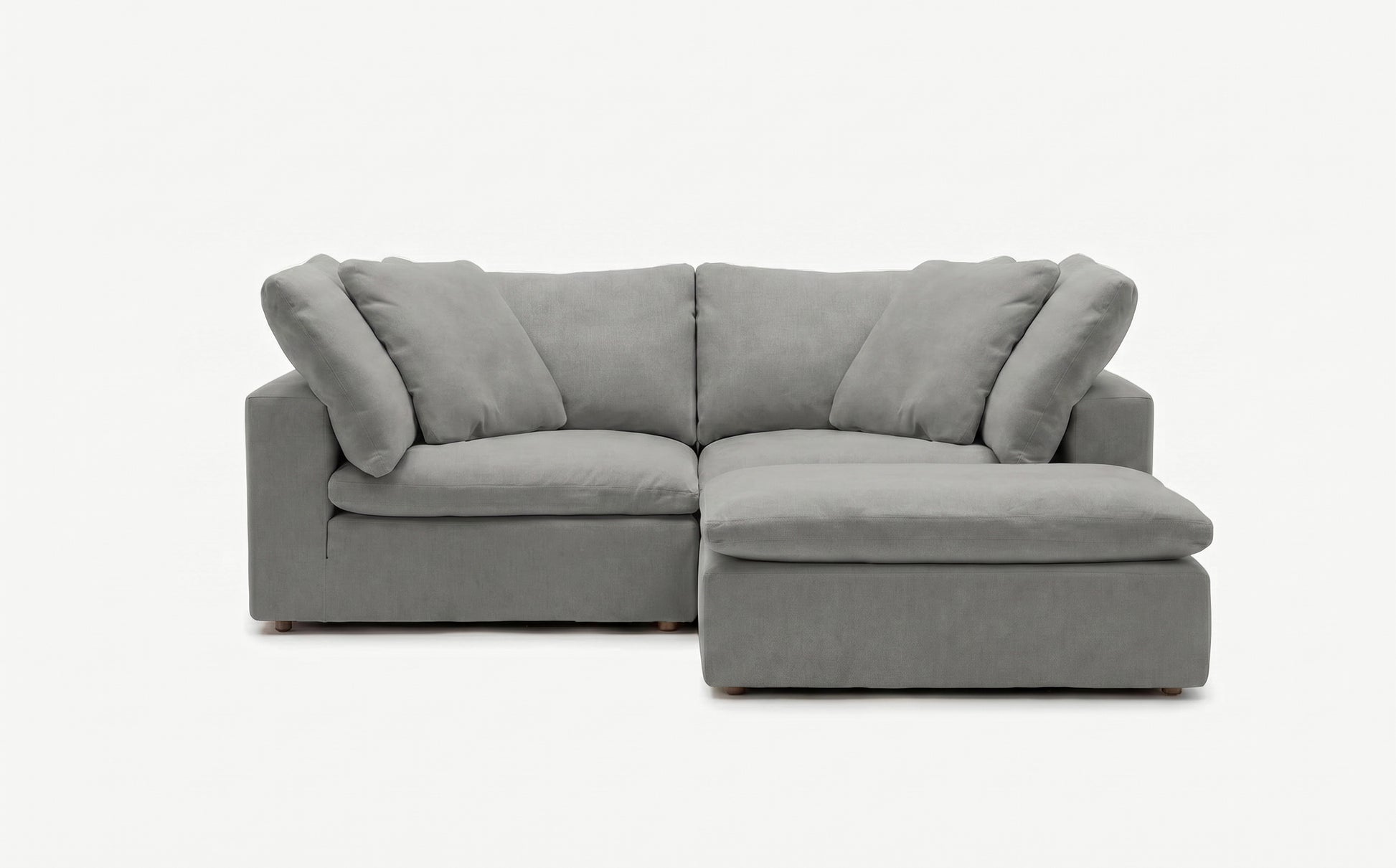 Cloud Couch Luxe 3-Seater Modular Sectional | Gray