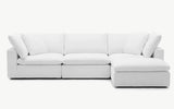 Cloud Couch 4-Seater Modular Sectional | White