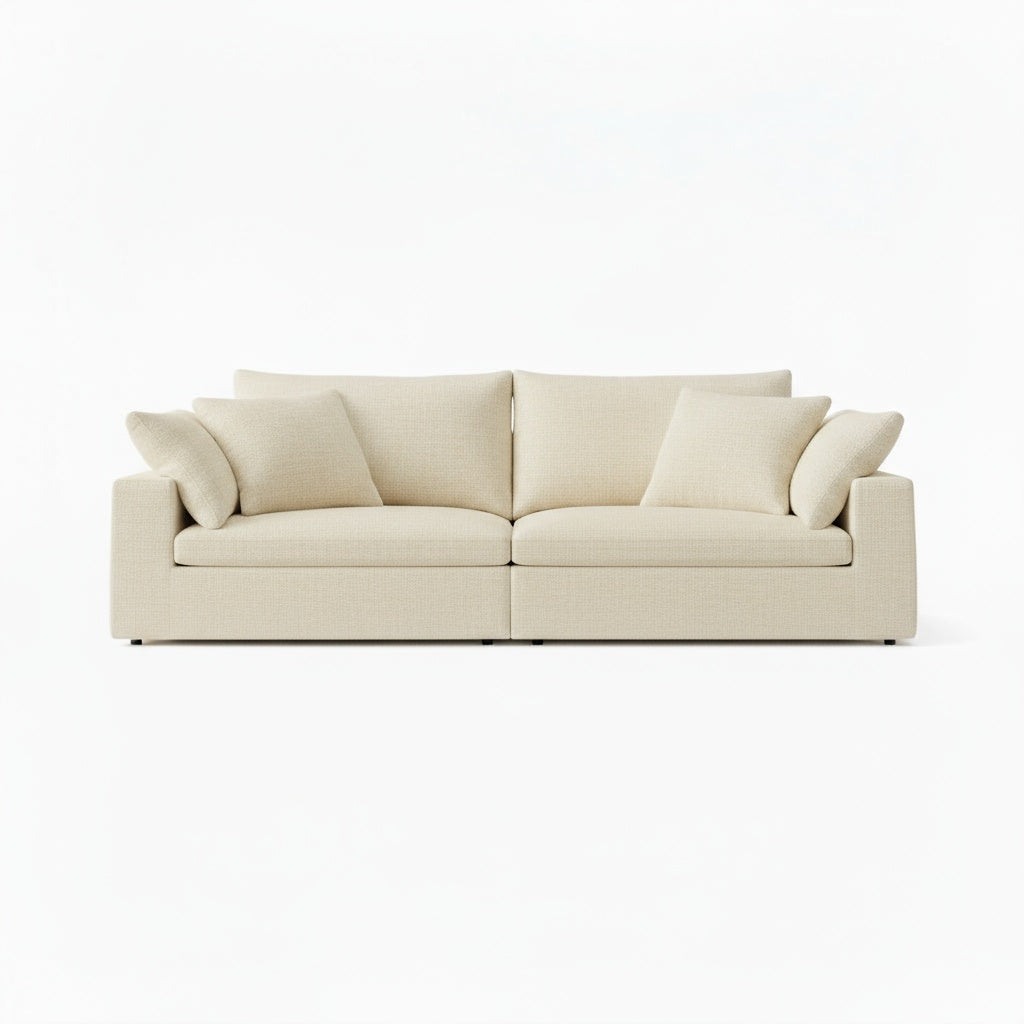 CloudForm™ 2-Seater Modular Sofa | Cream
