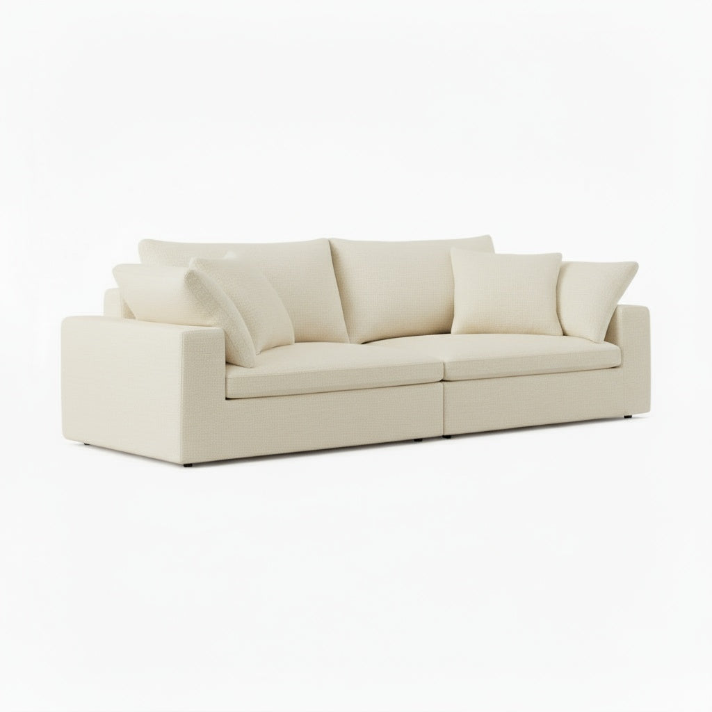CloudForm™ 2-Seater Modular Sofa | Cream