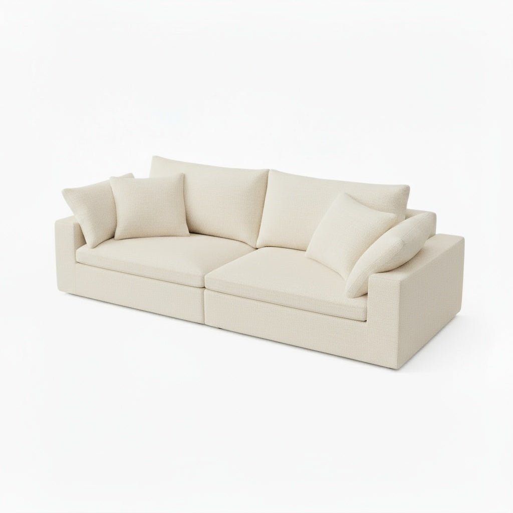 CloudForm™ 2-Seater Modular Sofa | Cream