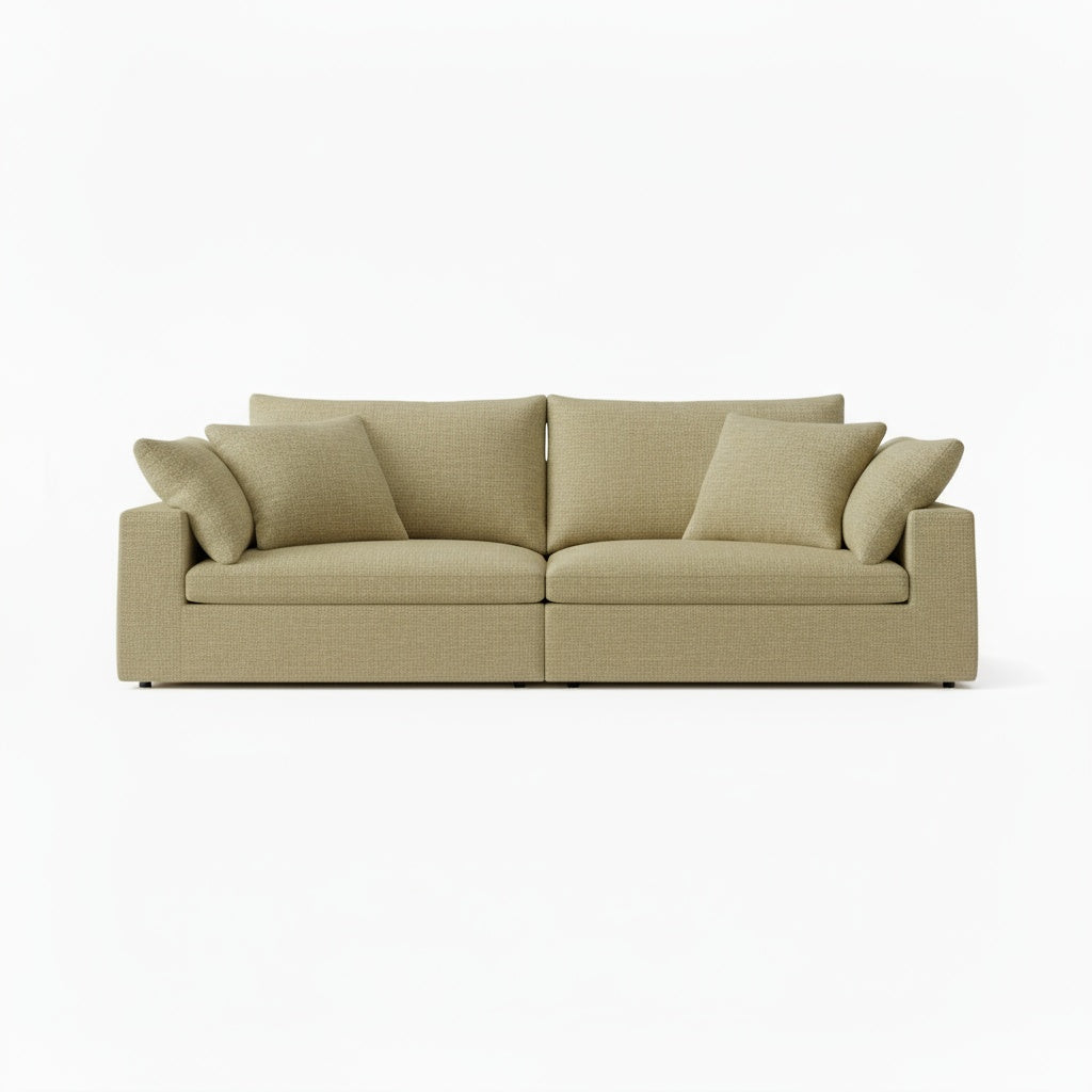 CloudForm™ 2-Seater Modular Sofa | Khaki