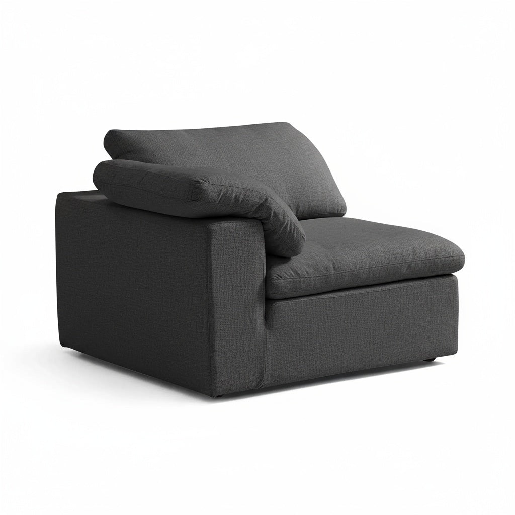 CloudForm™ 3-Seater + Ottoman Modular Sofa | Anthracite