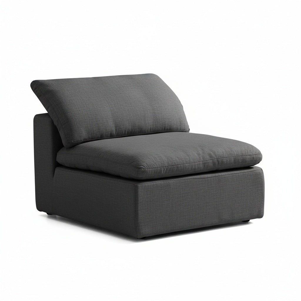 CloudForm™ 3-Seater + Ottoman Modular Sofa | Anthracite