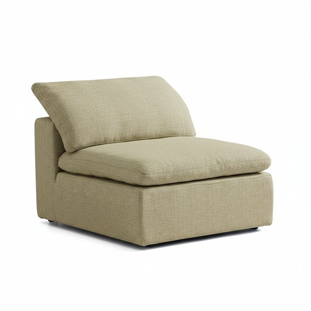 CloudForm™ 5-Seater Modular L-Sofa | Khaki