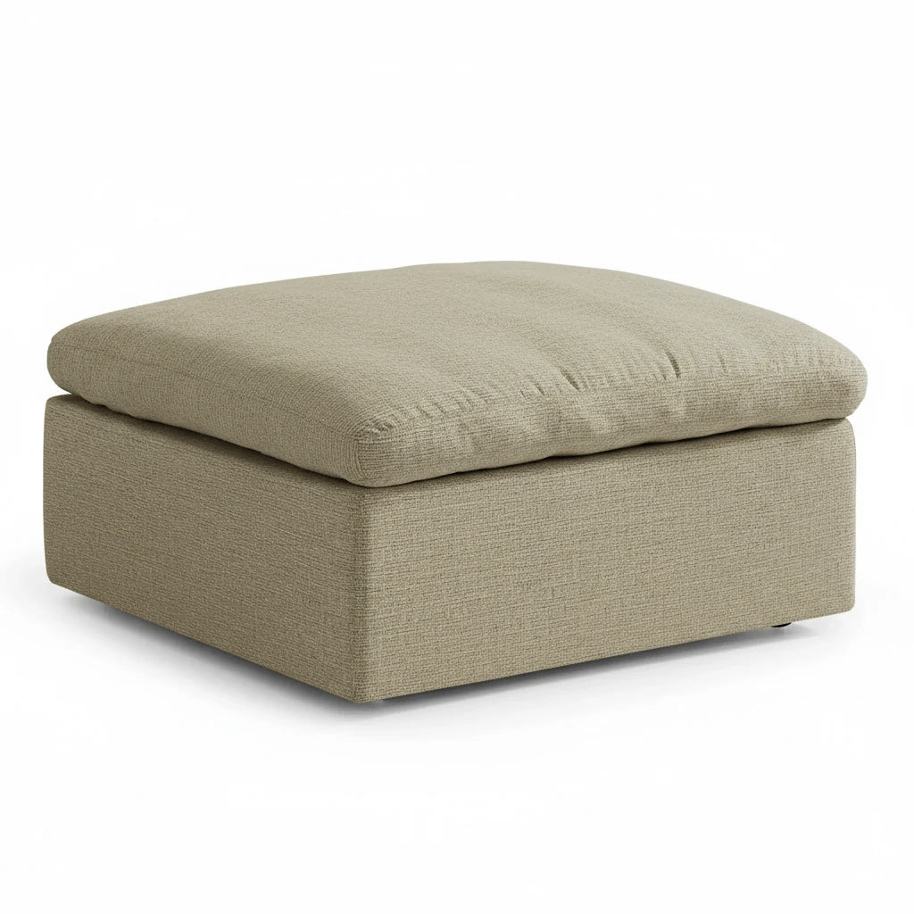 CloudForm™ 4-Seater + Ottoman Modular U-Sofa | Khaki