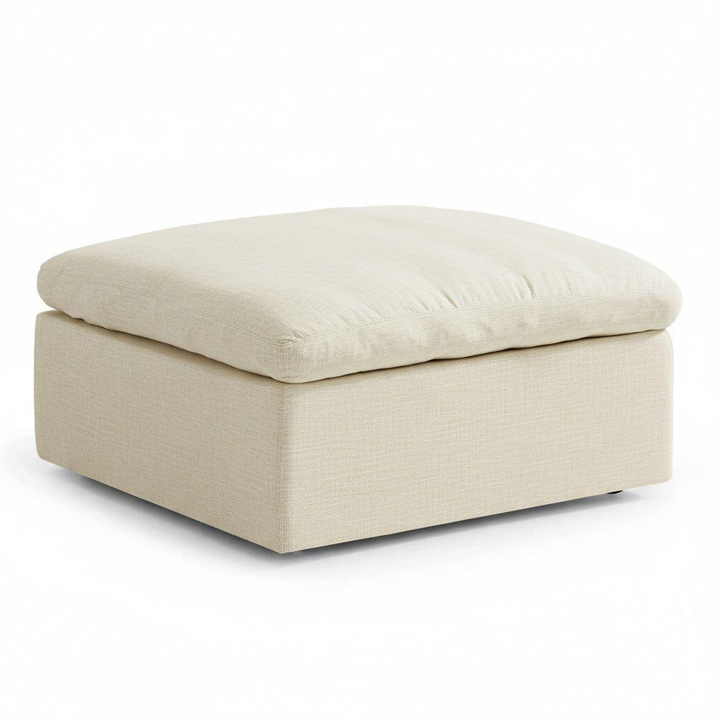 CloudForm™ 3-Seater + Ottoman Modular Sofa | Cream