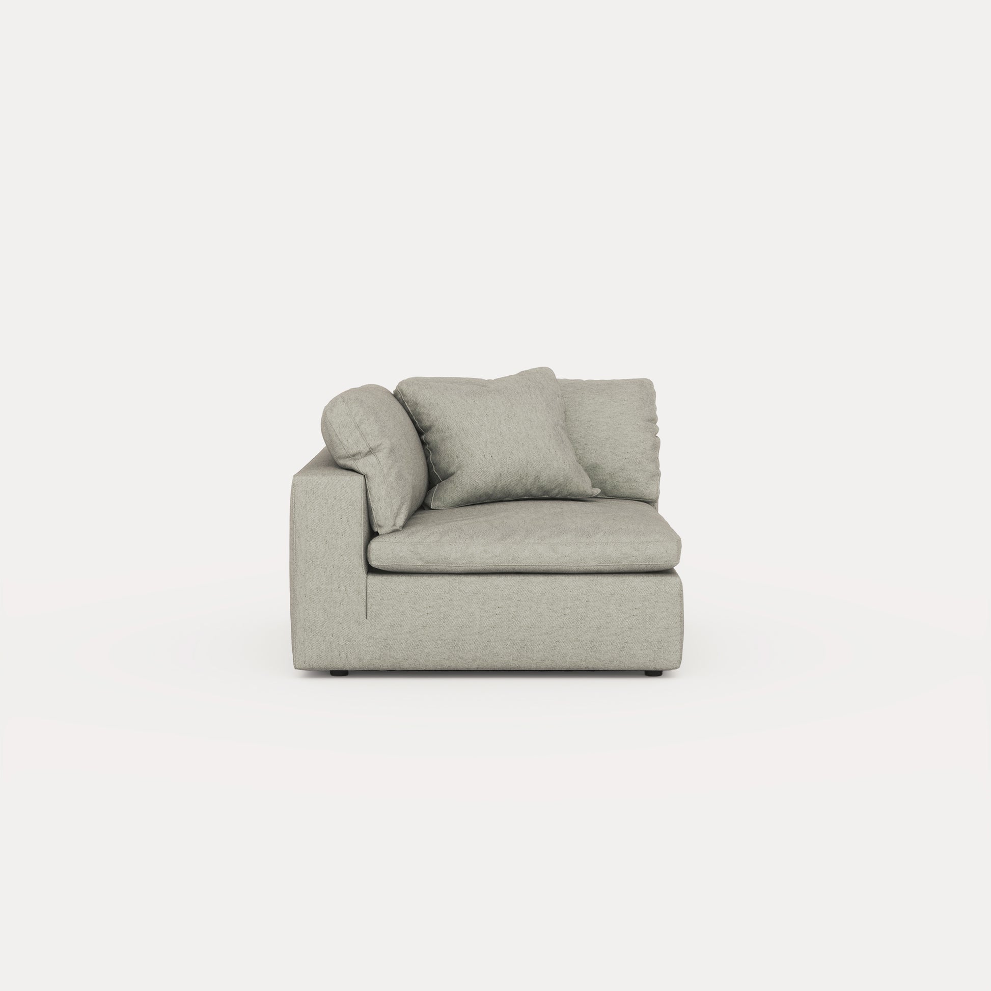 CloudForm™ Corner Module Slipcover | Pearl
