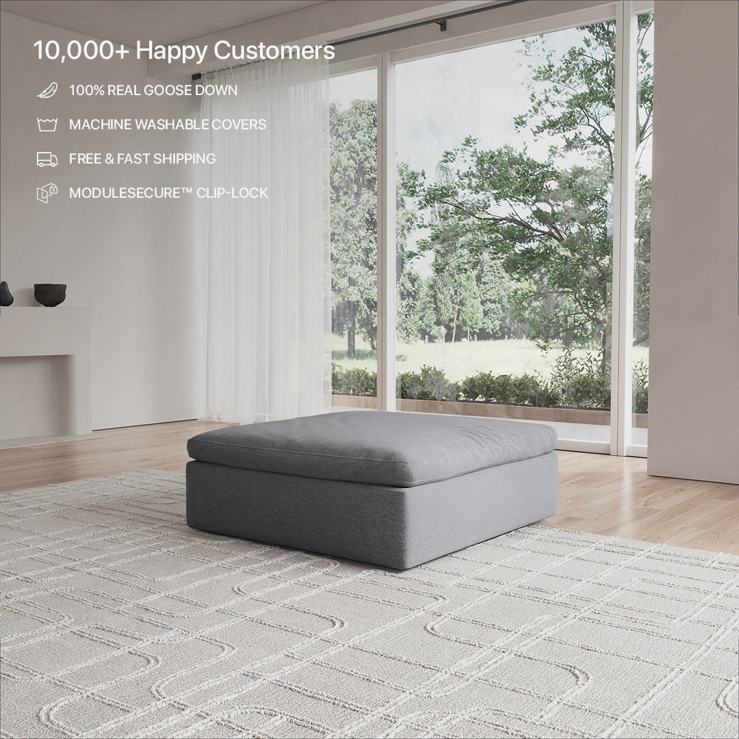 CloudForm™ Ottoman Modular Sofa | Anthracite