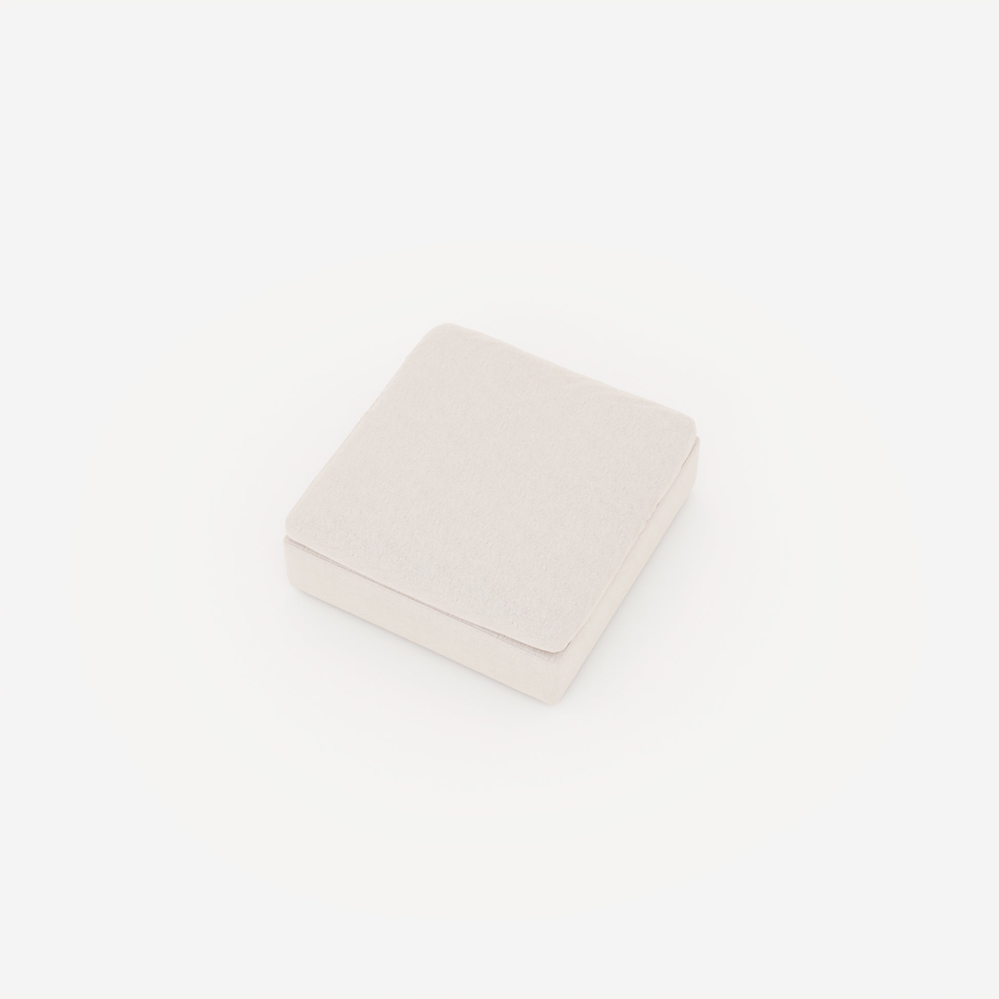 CloudForm™ Ottoman Slipcover | Cream