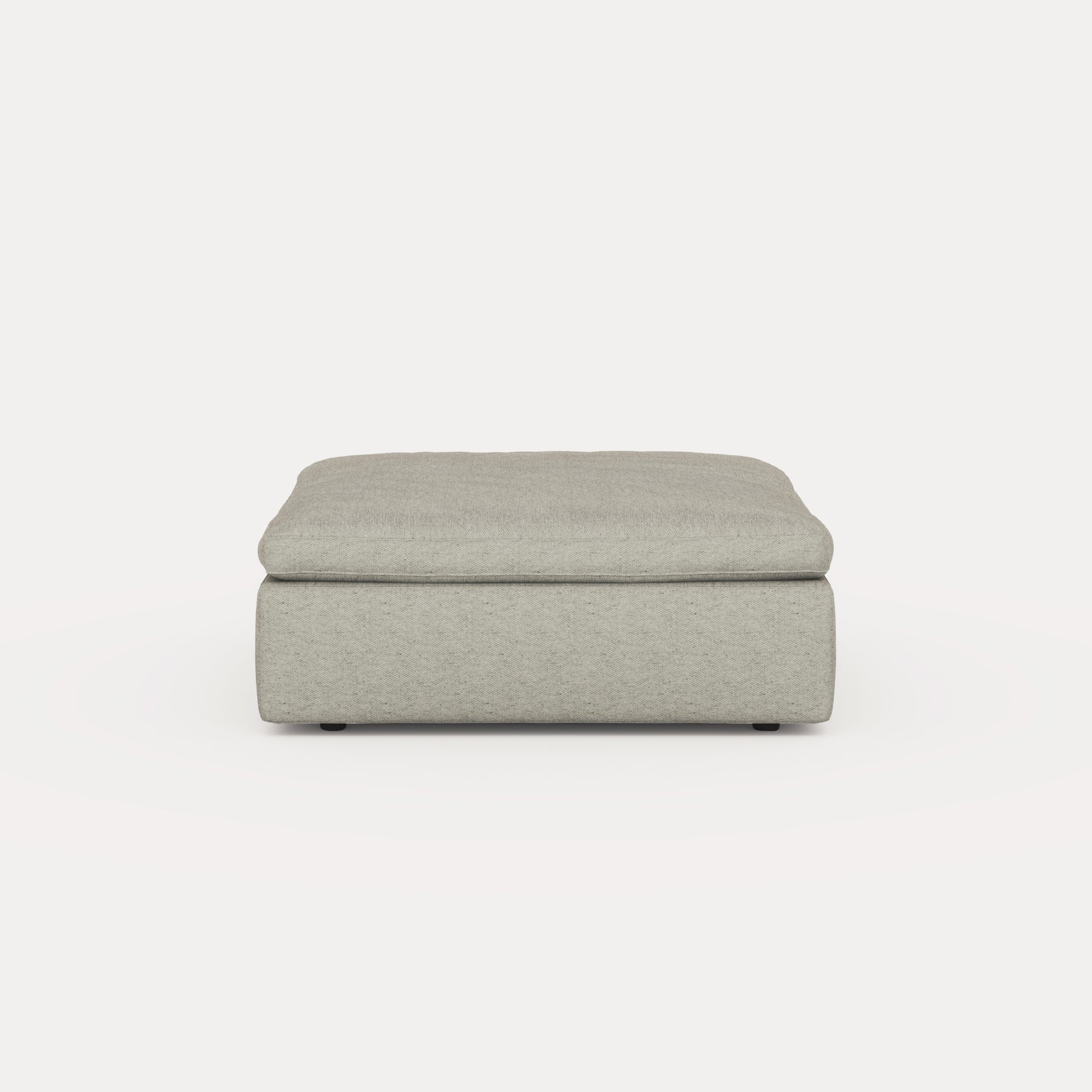 CloudForm™ Ottoman Slipcover | Pearl