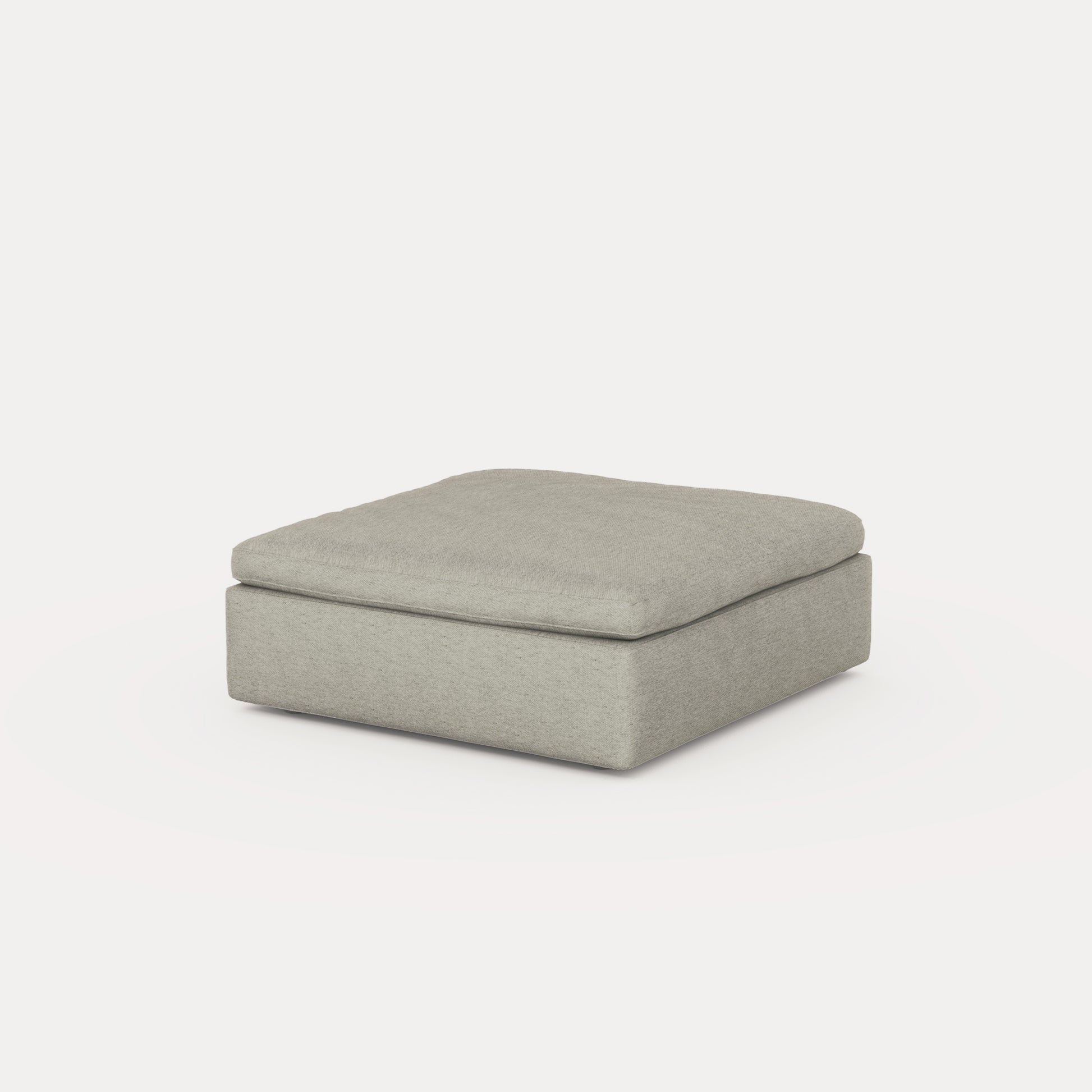CloudForm™ Ottoman Slipcover | Pearl