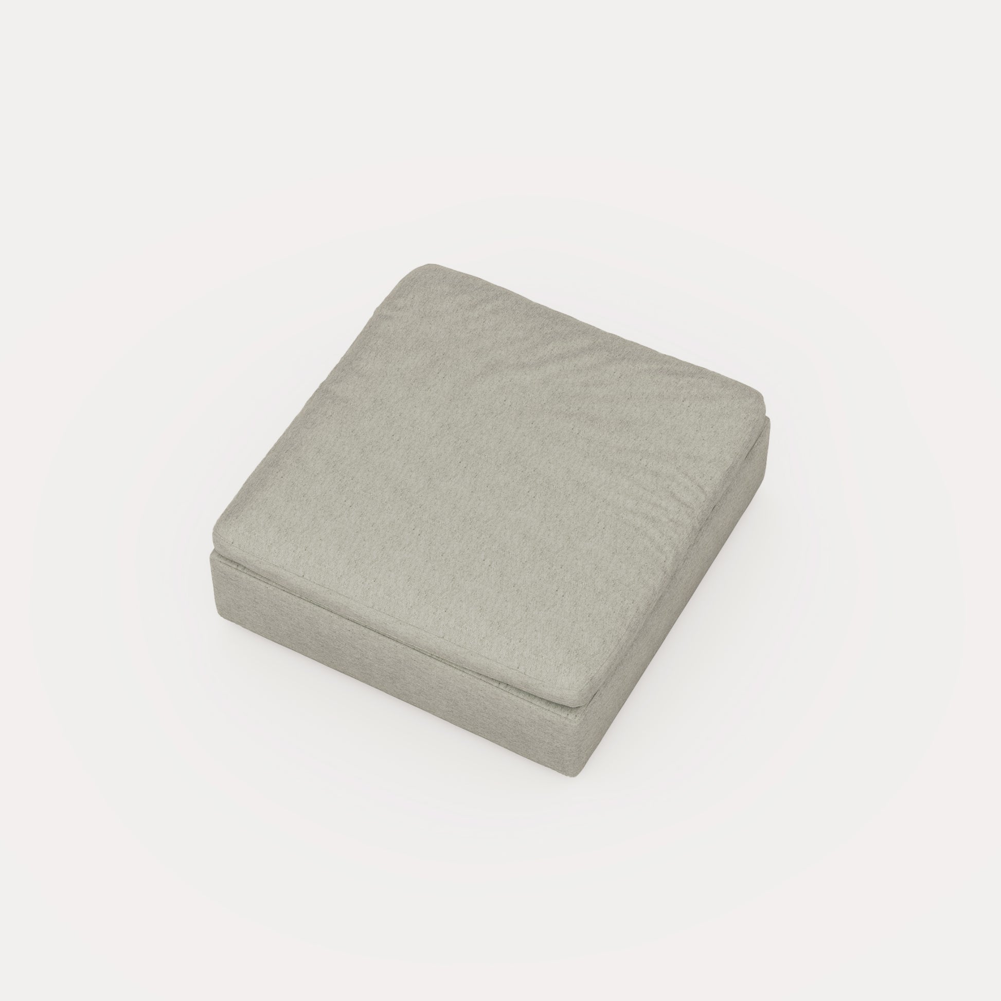 CloudForm™ Ottoman Slipcover | Pearl