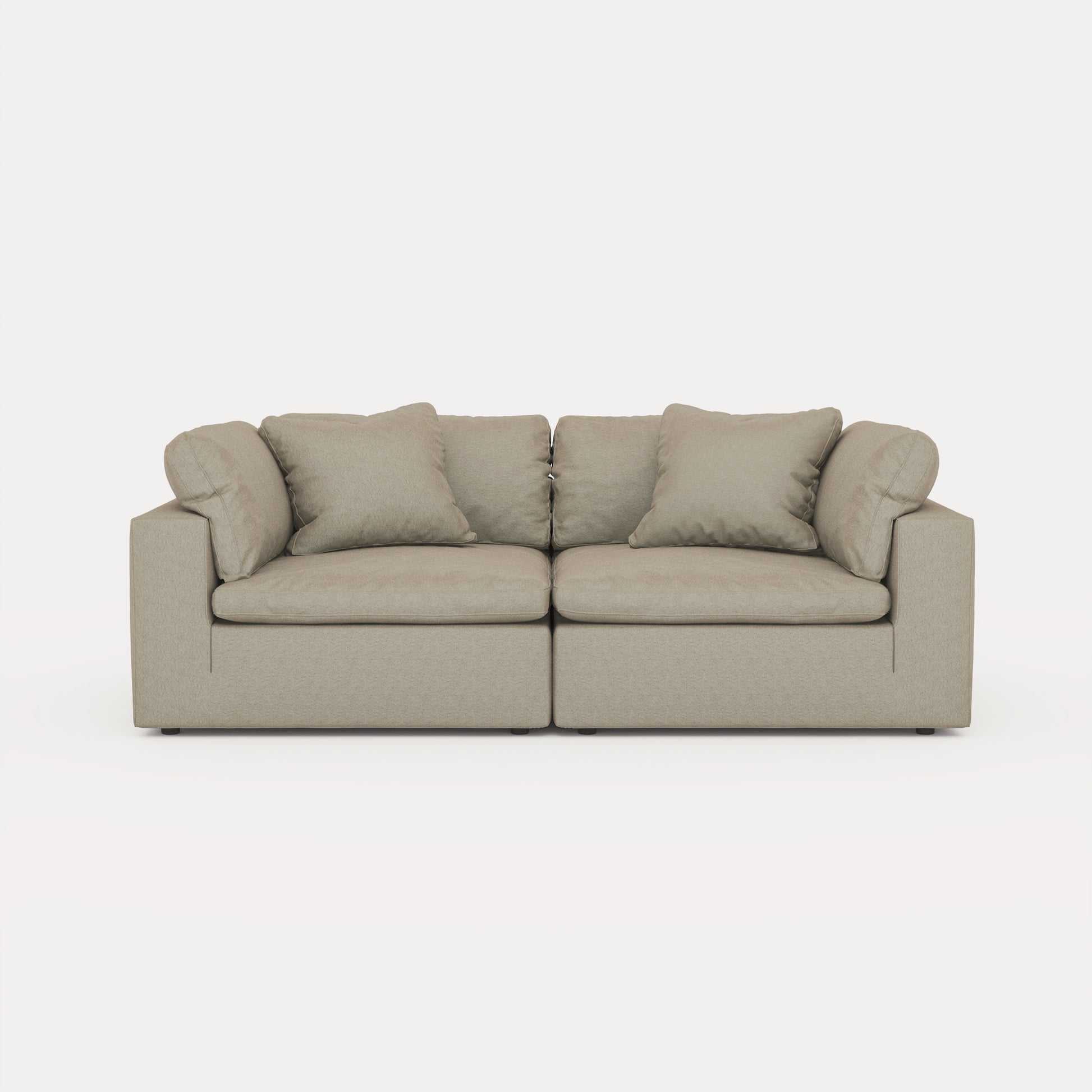 CloudForm™ 2-Seater Modular Sofa | Khaki