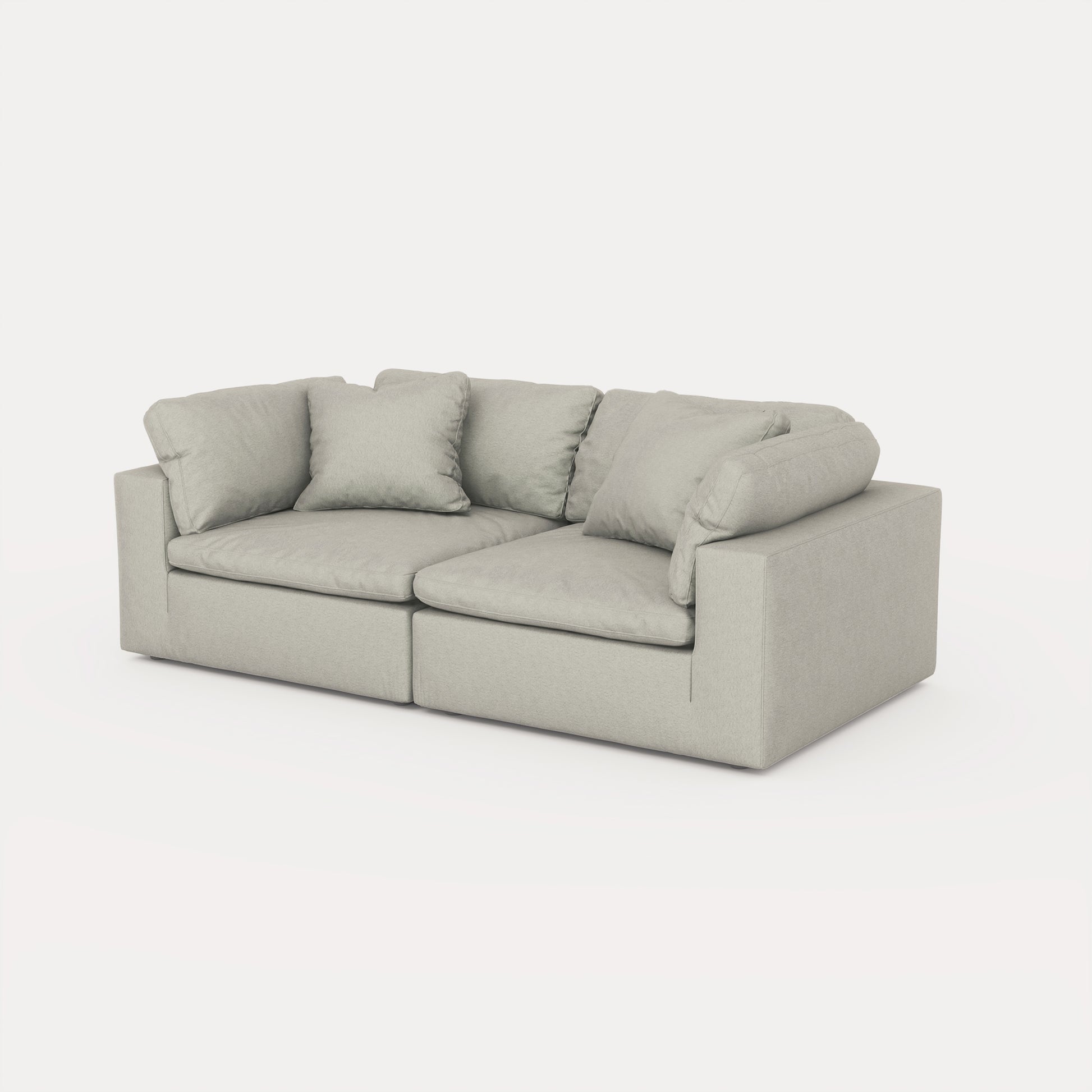 CloudForm™ 2-Seater Modular Sofa | Pearl