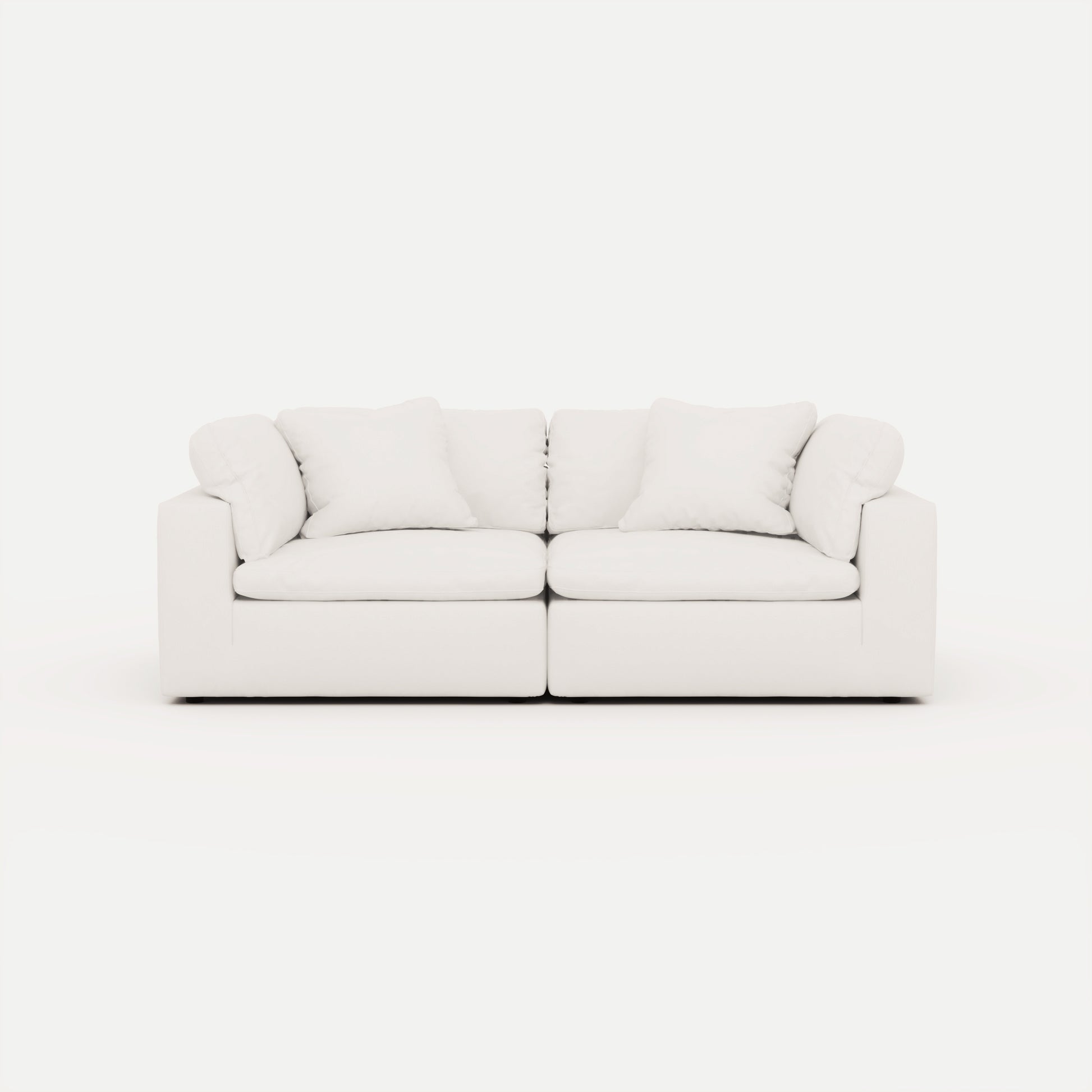 CloudForm™ 2-Seater Modular Sofa | White