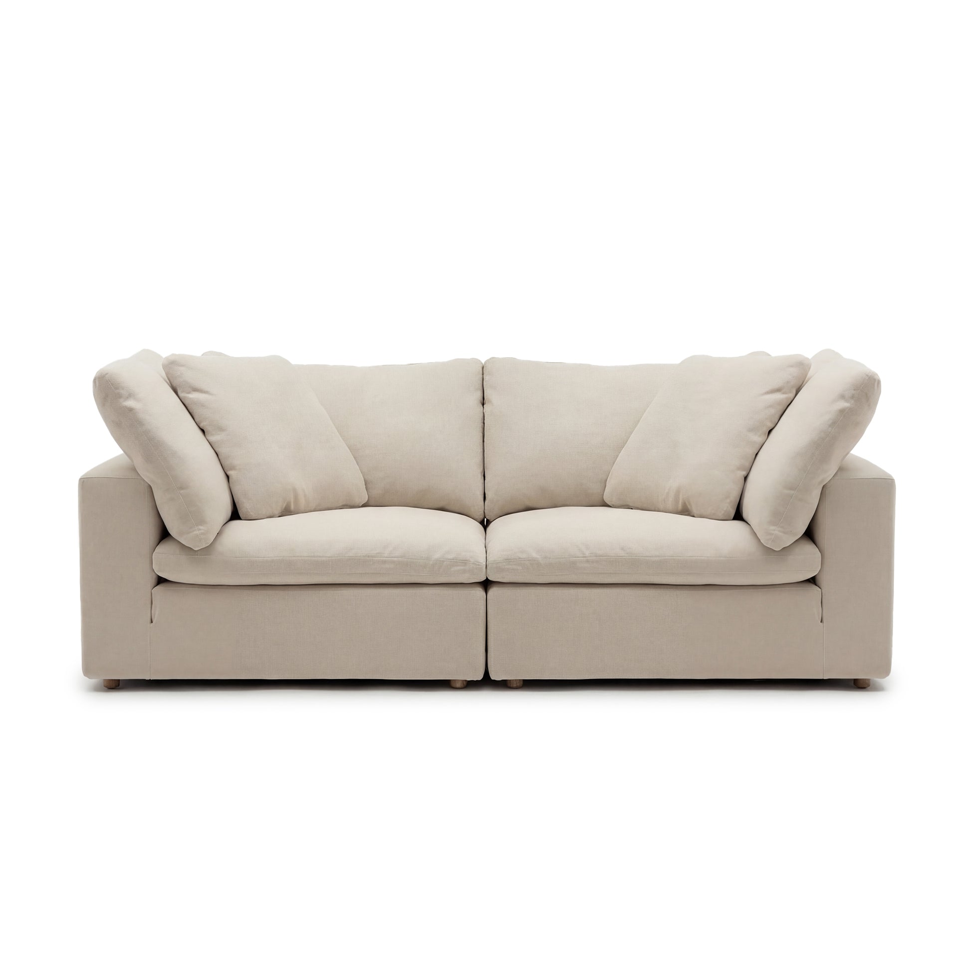 CloudForm™ 2-Seater Modular Sofa | Cream