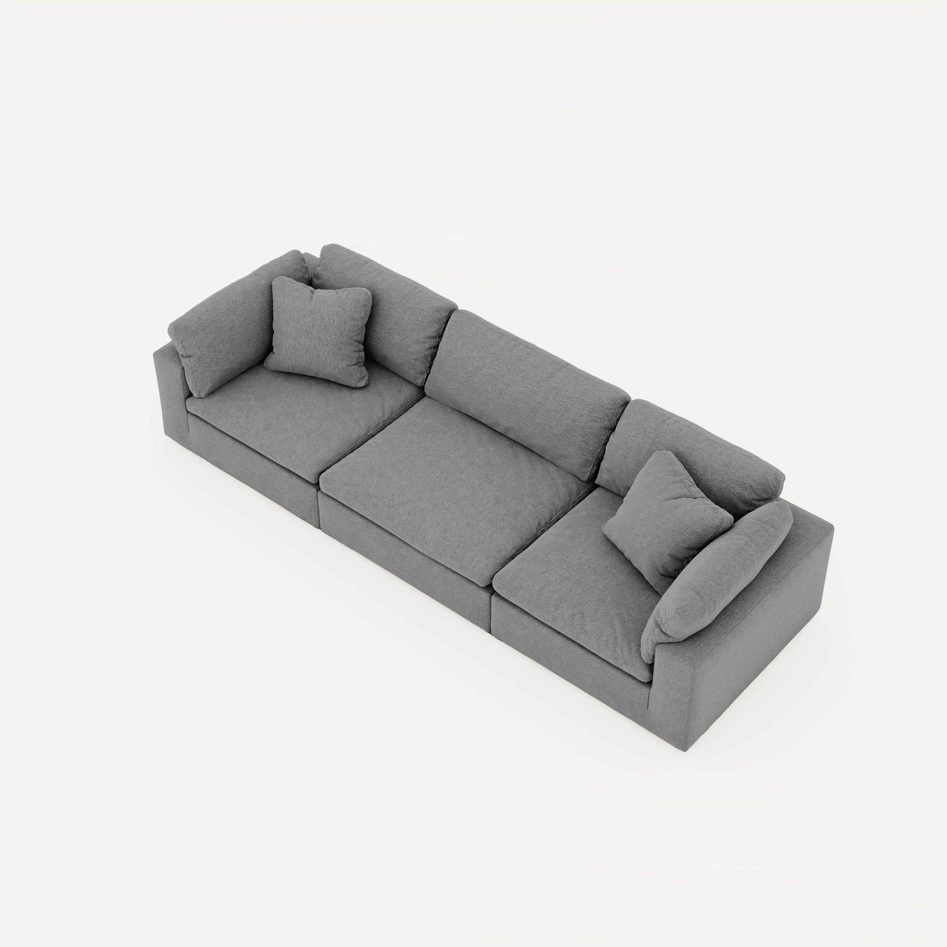 CloudForm™ 3-Seater Modular Sofa | Anthracite
