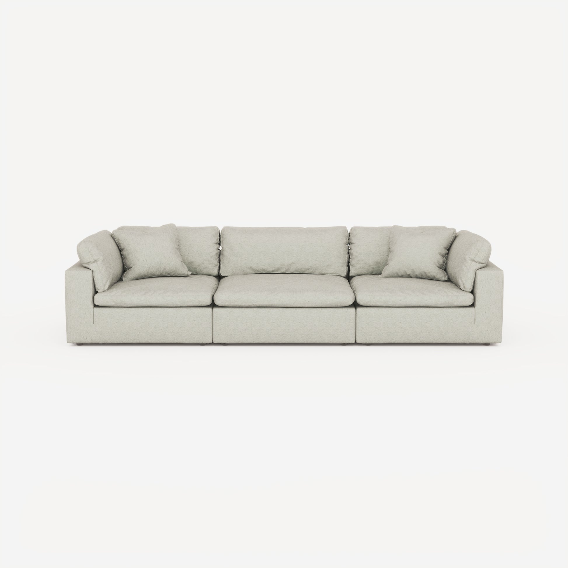 CloudForm™ 3-Seater Modular Sofa | Pearl