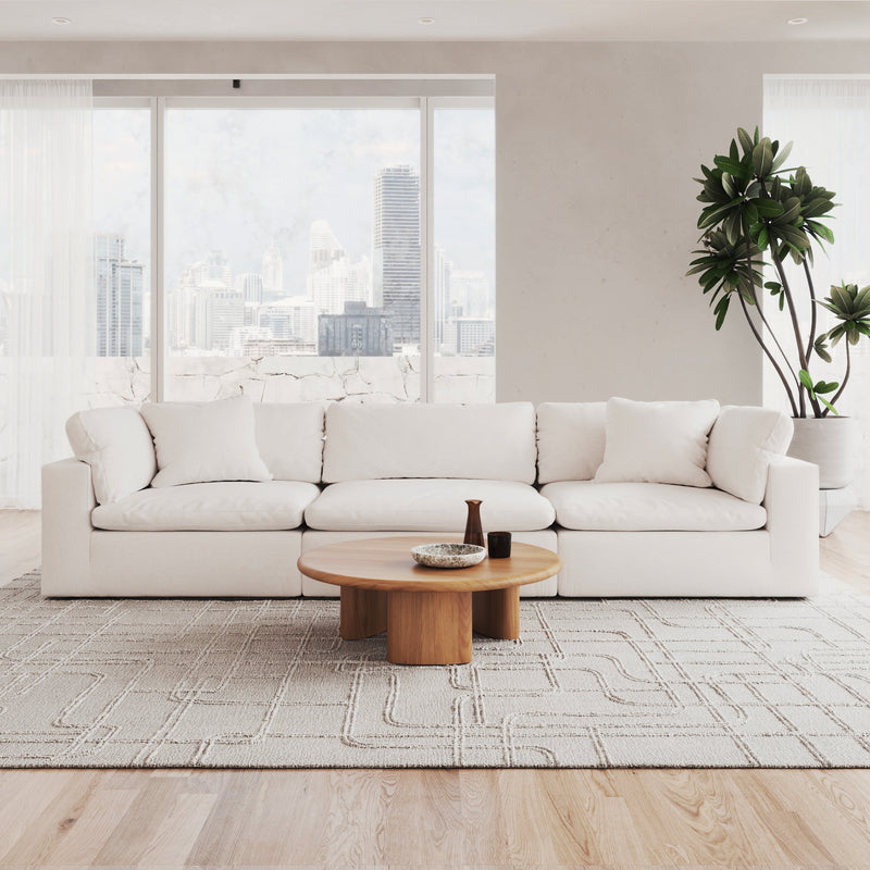 CloudForm™ 3-Seater Modular Sofa | White