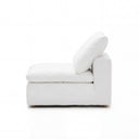 Cloud Couch Armless Replacement Cover in White