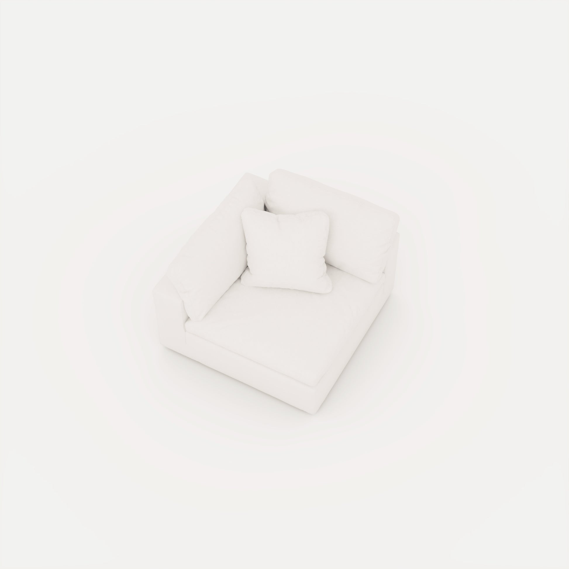 CloudForm™ 2-Seater Modular Sofa | White
