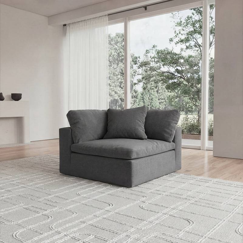 CloudForm™ Corner Modular Sofa Luxe Version | Gray