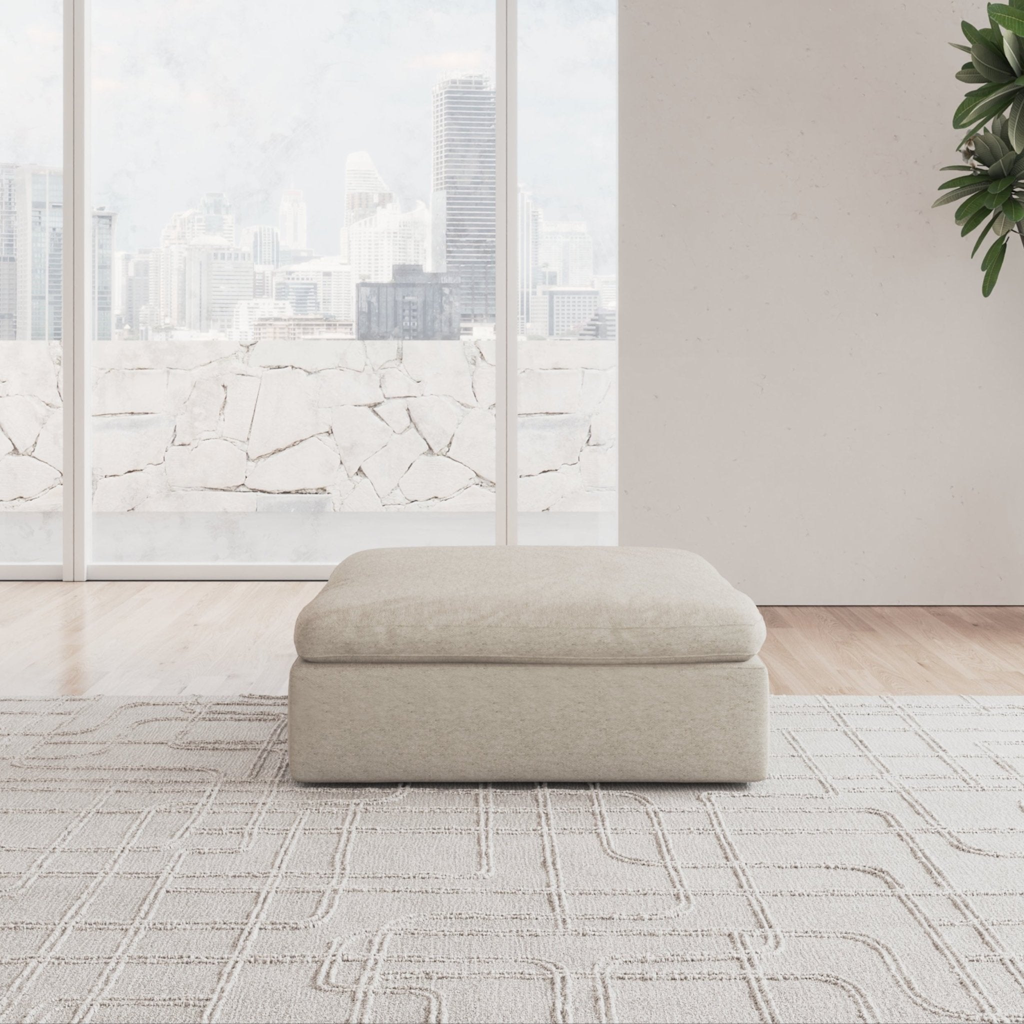 CloudForm™ Ottoman Modular Sofa Luxe Version | Beige