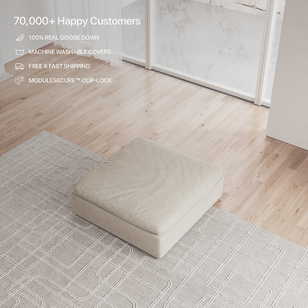 CloudForm™ Ottoman Modular Sofa | Khaki