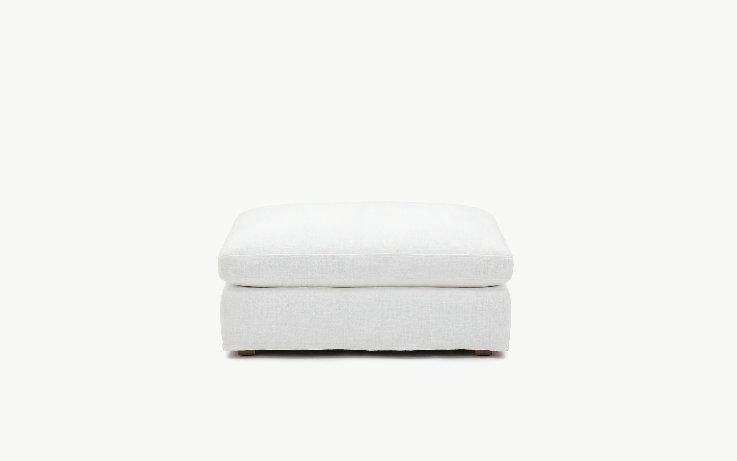 Cloud Couch Ottoman Modular Seater | White