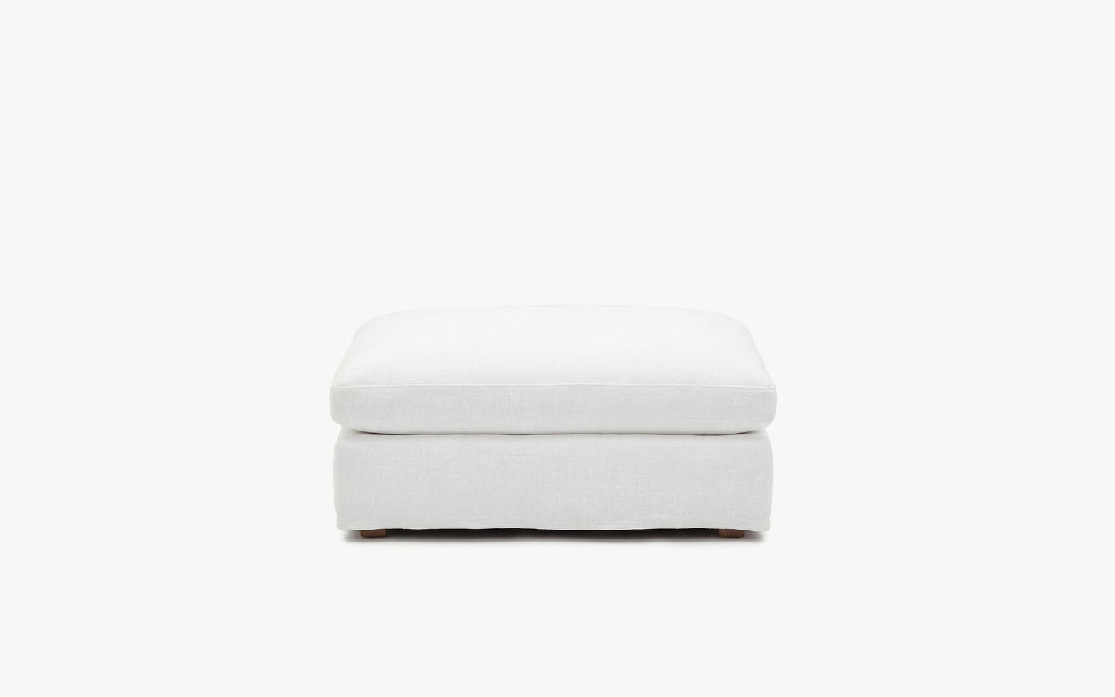 Cloud Couch Ottoman Modular Seater | White