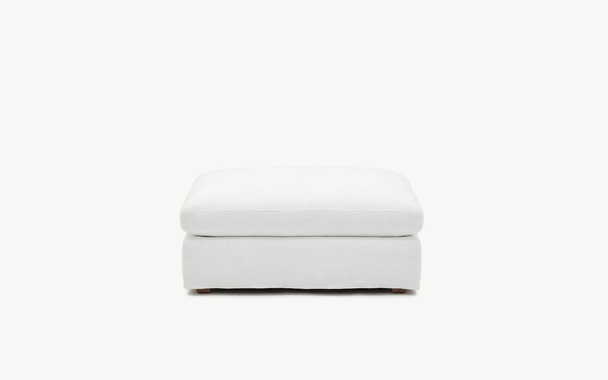 Cloud Couch Ottoman Modular Seater | White